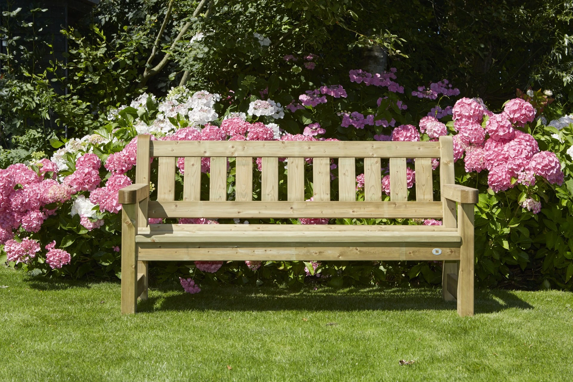 Talen Parkbank Zeist Driezits - Afbeelding 3